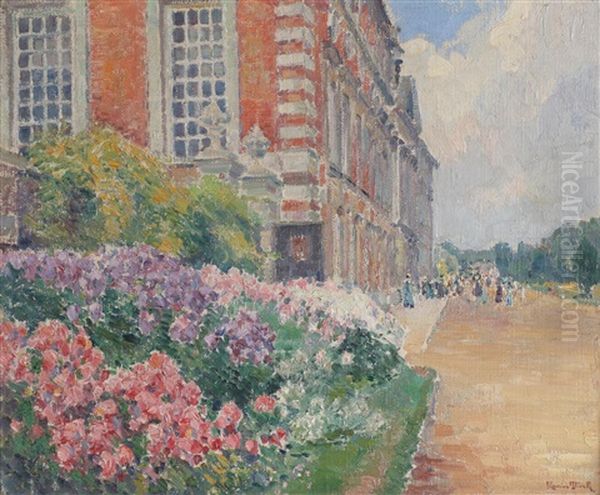 Hampton Court Oil Painting by Maurice Blieck