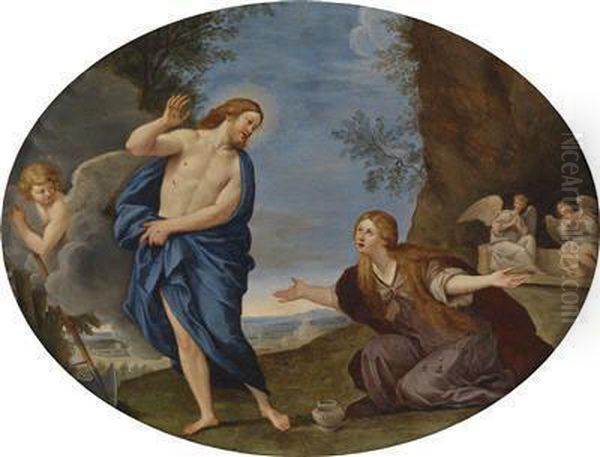 Noli Me Tangere Oil Painting by Francesco Albani