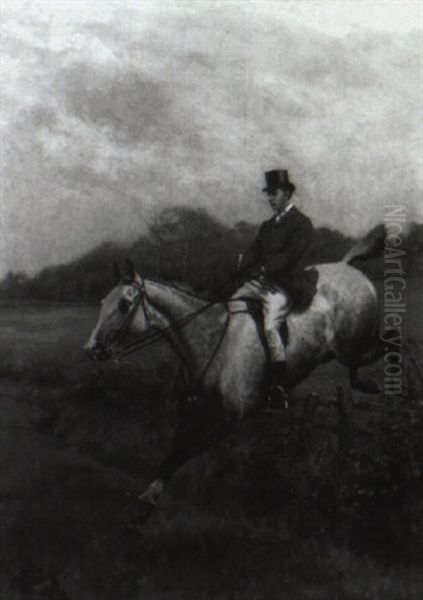 Tally-ho Oil Painting by Thomas Blinks