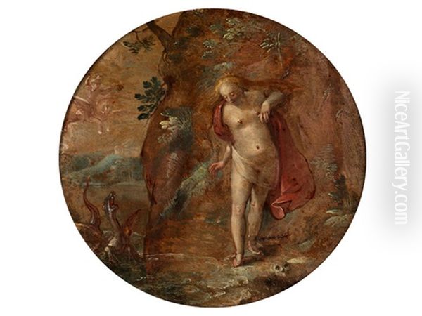 Andromeda Wird Von Perseus Berfreit Oil Painting by Abraham Bloemaert