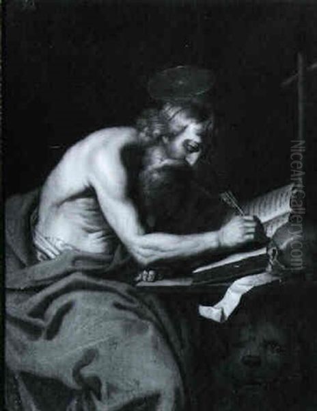 Der Heilige Hieronymus Oil Painting by Hendrick Bloemaert