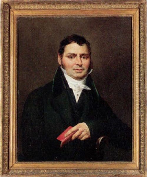 Portrait Of Pierre Gastambide Oil Painting by Merry-Joseph Blondel