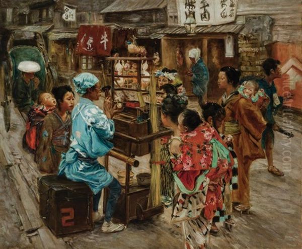 The Ameya Oil Painting by Robert Frederick Blum