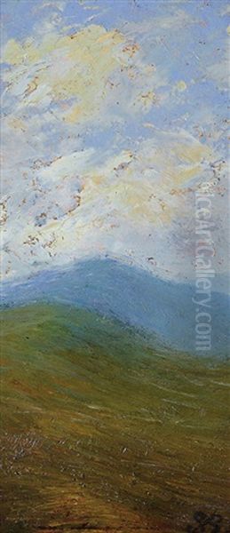 Collina Oil Painting by Giacinto Bo