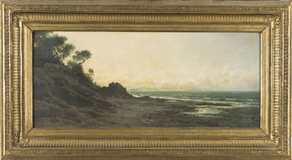 Paesaggio Marino Oil Painting by Giacinto Bo