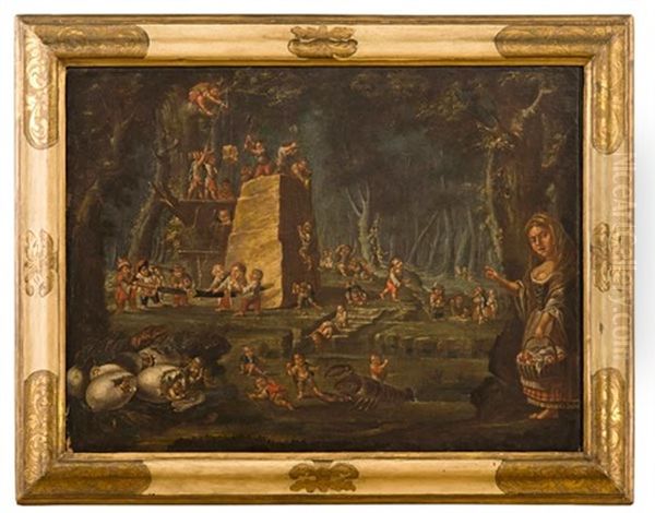 Allegoria Della Vita Oil Painting by Faustino Bocchi