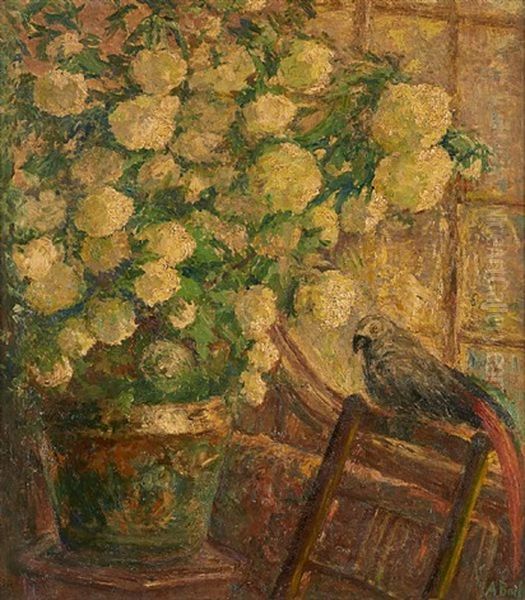 Le Perroquet Sur La Chaise Oil Painting by Anna Boch