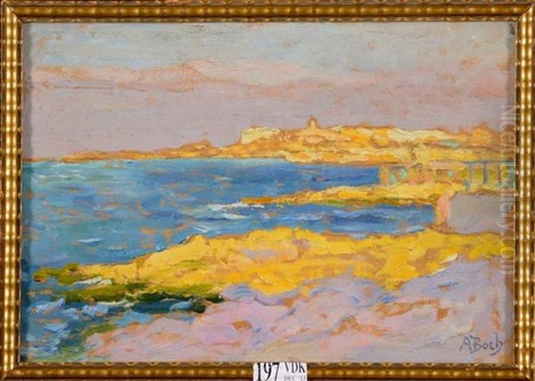 Bord De La Mediterranee Oil Painting by Anna Boch