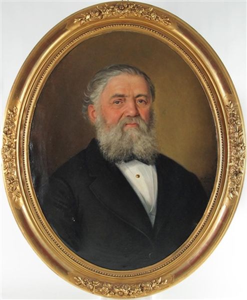 Portrait Des Johannes Schmid Aus Thalwil Oil Painting by Anton Boch