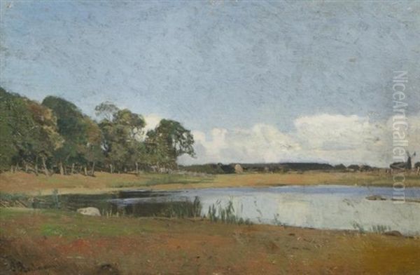 Bosmeer Oil Painting by Gregor von Bochmann the Elder