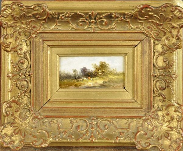 Paysage Oil Painting by Theophile De Bock