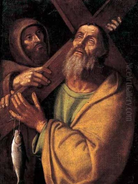 Martirio Di Sant'andrea Apostolo Oil Painting by Durante Alberti