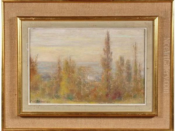 Vue De Villers Allerand Oil Painting by Paul Bocquet