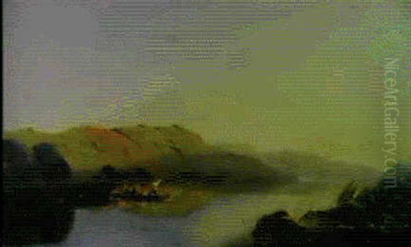 Loch Kinardochy Oil Painting by Edwin Henry Boddington