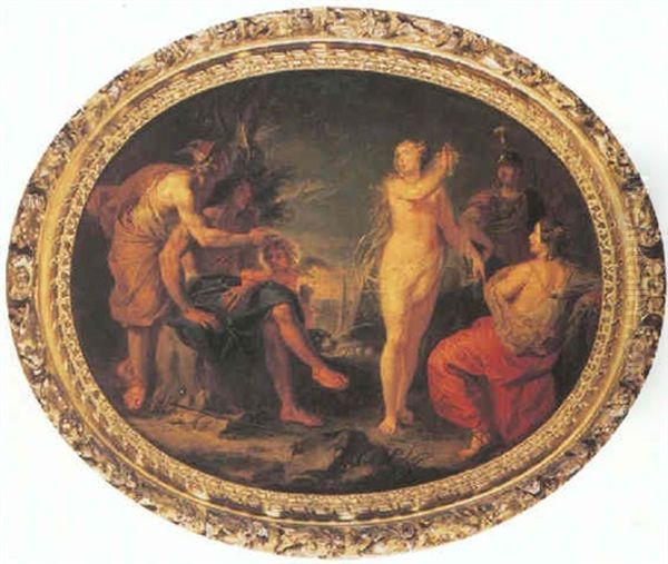 The Judgement Of Paris Oil Painting by Jan Boeckhorst