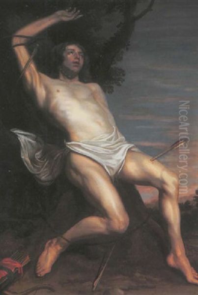 Saint Sebastian Oil Painting by Jan Boeckhorst