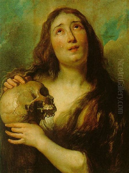 The Penitent Magdalene Oil Painting by Jan Boeckhorst