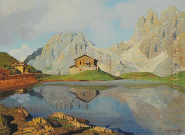 Lago Negrelli by Oreste Albertini