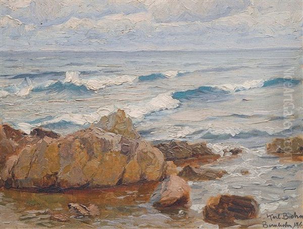 Bornholm Oil Painting by Karl Theodor Boehme