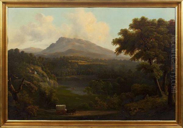 Hudson River Vista Oil Painting by Henry Boese