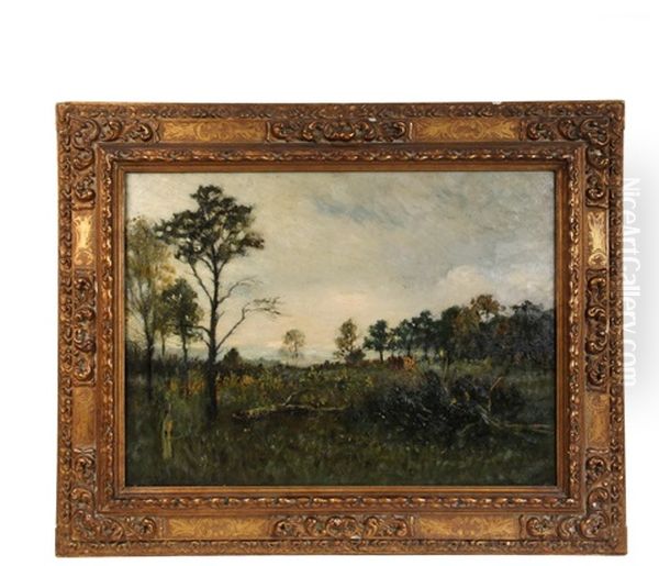 Deadfall At Treeline Oil Painting by George Henry Bogert