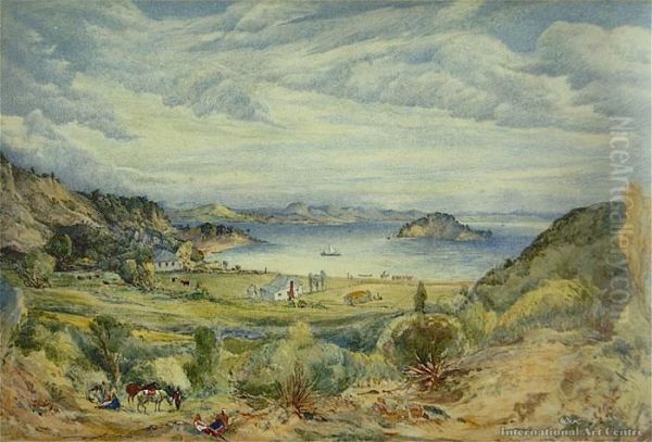 Paihia Oil Painting by Martin Albin