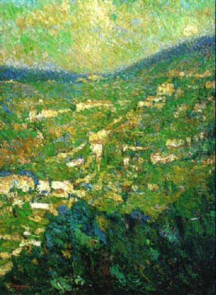 La Campagne De Fiesole Oil Painting by Emilio Boggio