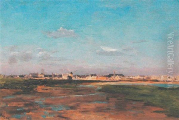 St. Vaast De La Houge Oil Painting by Frank Myers Boggs