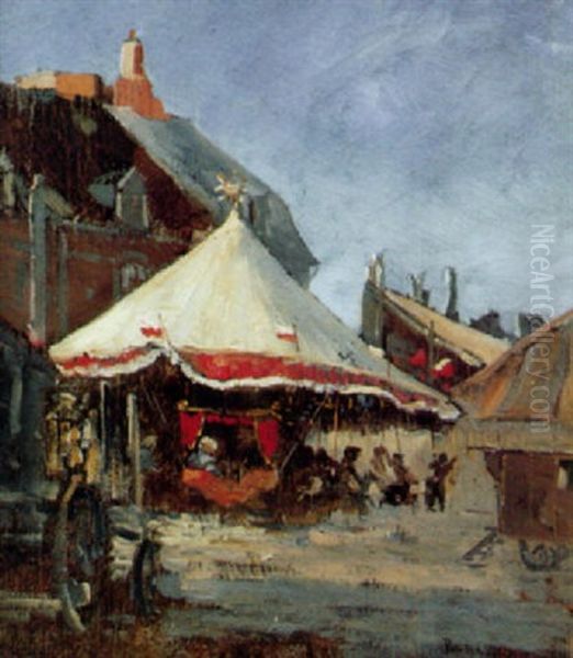 Le Manege Oil Painting by Frank Myers Boggs