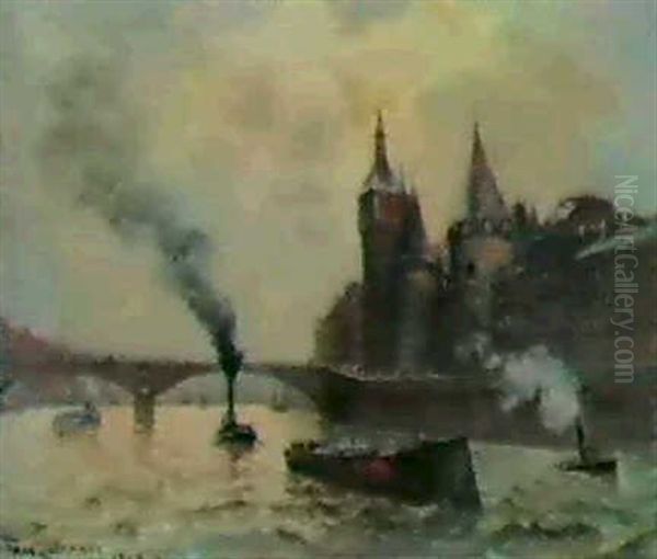 La Conciergerie Oil Painting by Frank Myers Boggs