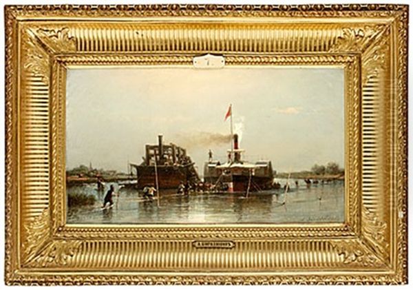 Angbatar Pa Don Oil Painting by Aleksei Petrovich Bogolyubov