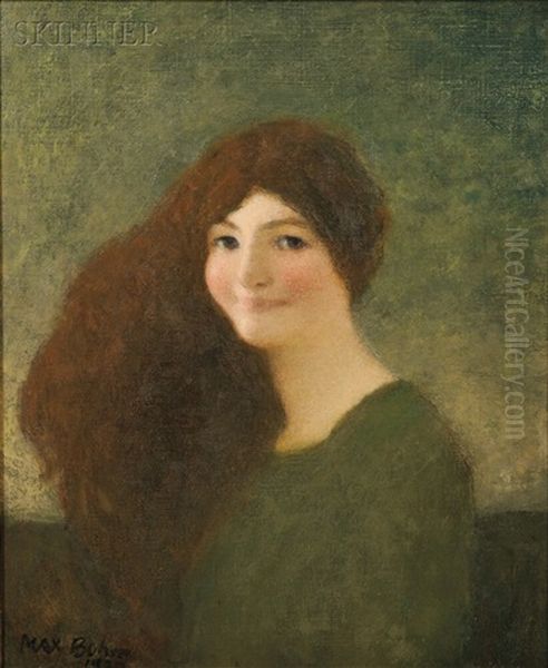 Gypsy Girl Oil Painting by Max Bohm