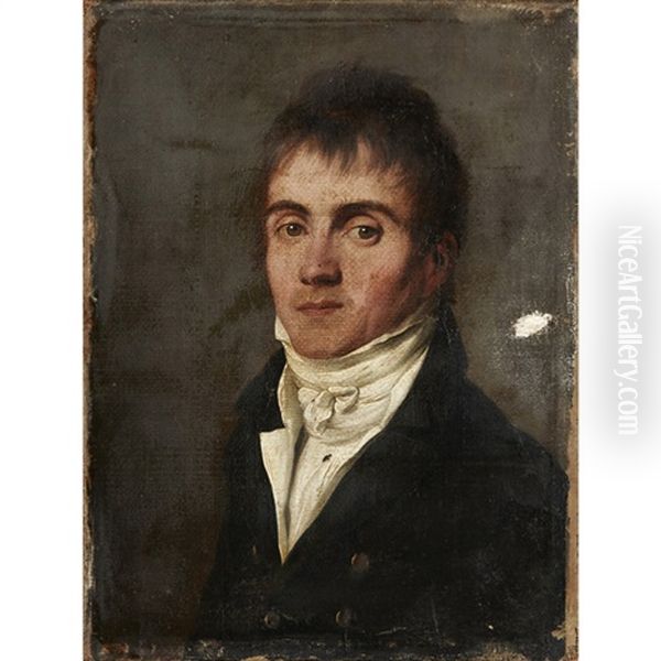 Portrait De Louis Comte De Hamel En 1803 Oil Painting by Louis Leopold Boilly