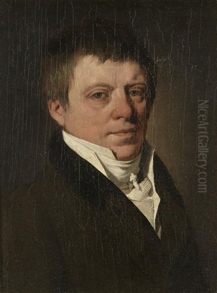 Portrait Of Man Oil Painting by Louis Leopold Boilly