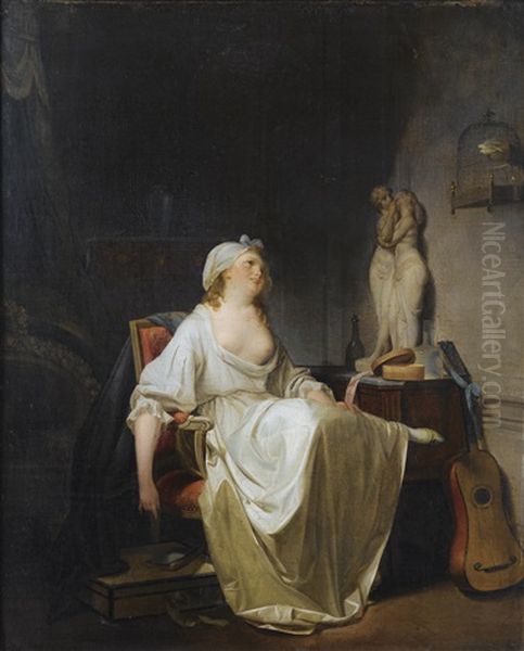 Reverie Pendant La Toilette by Louis Leopold Boilly