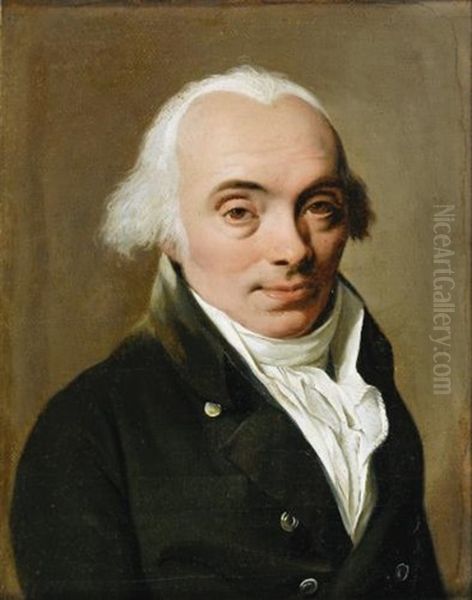 Portrait Presume D'alexandre-marie Lenoir Oil Painting by Louis Leopold Boilly