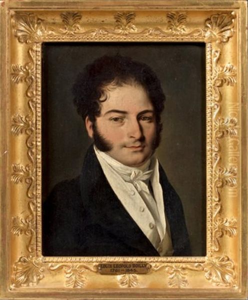 Portrait De Marc Antoine Madeleine Desaugiers Oil Painting by Louis Leopold Boilly