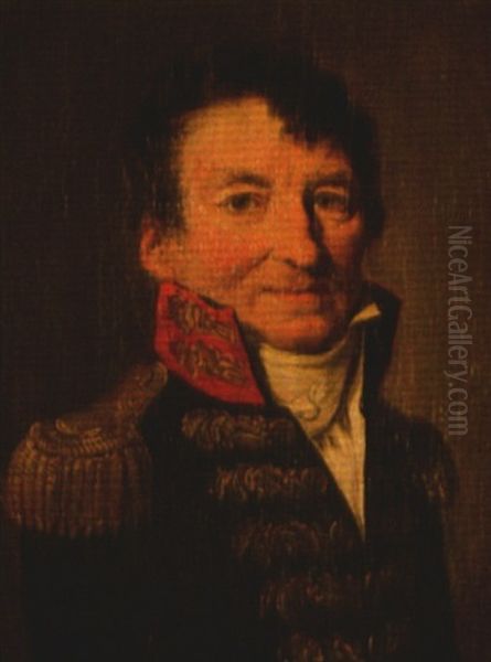 Portrait D'officier Superieur by Louis Leopold Boilly