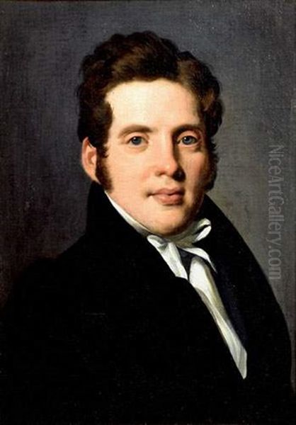 Portrait De Guillaume Thou (1787-1826) by Louis Leopold Boilly