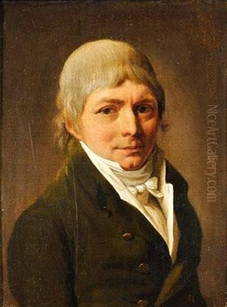 Portrait De J.l.b. Dietchegoyen Oil Painting by Louis Leopold Boilly