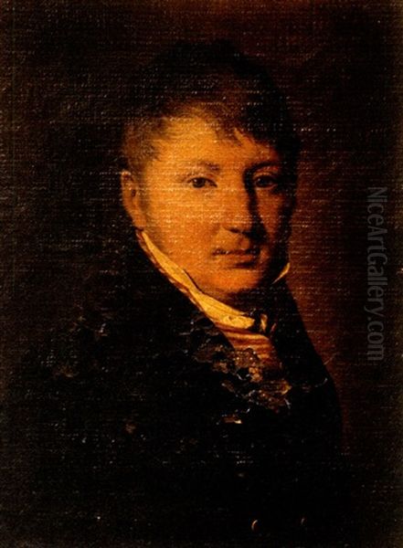 Portrait De Monsieur De Beaumont Oil Painting by Louis Leopold Boilly