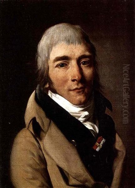 Portrait Of A Gentleman Wearing The Legion D'honneur Oil Painting by Louis Leopold Boilly