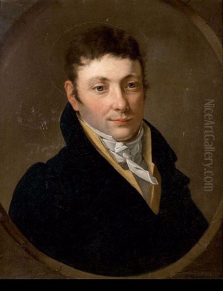 Portrait Du Docteur Fontaneilles Oil Painting by Charles Boulanger de Boisfremont