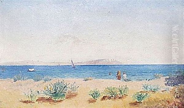 Vue De Carthage Oil Painting by Emile Boivin