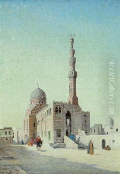 Le Caire Oil Painting by Emile Boivin