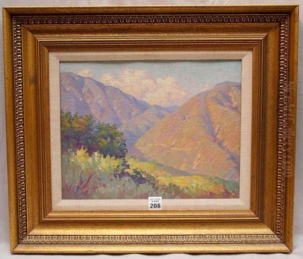 Mountain Landscape by Henry James Albright