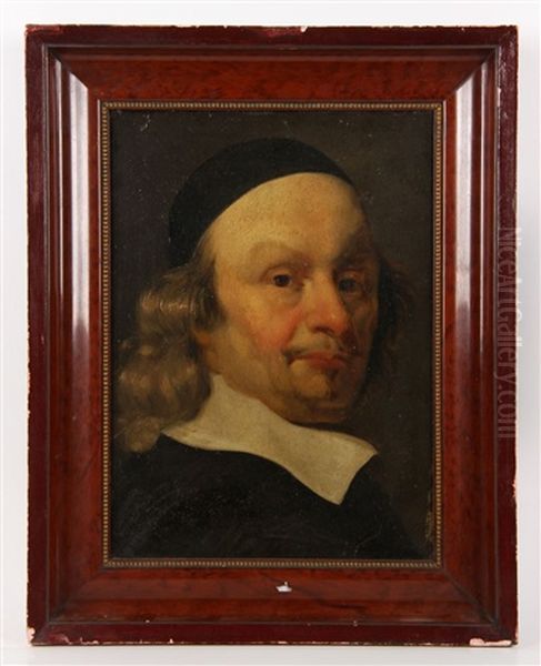 Dutch Clergyman Oil Painting by Ferdinand Bol