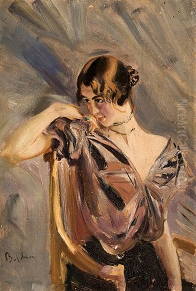 Portrat Der Cleo De Merode Oil Painting by Giovanni Boldini