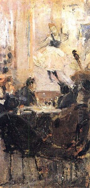 Le Cafe Concert Oil Painting by Giovanni Boldini