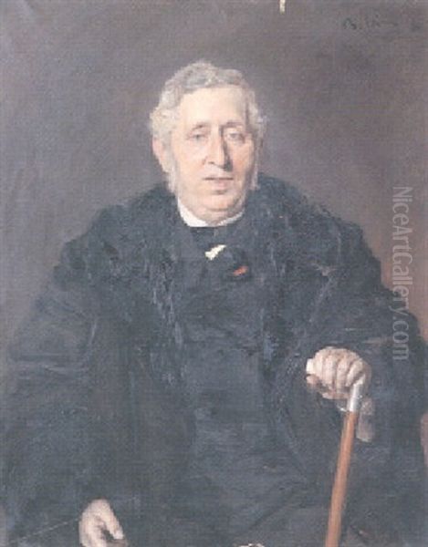 Portrait Of William Seligman Oil Painting by Giovanni Boldini